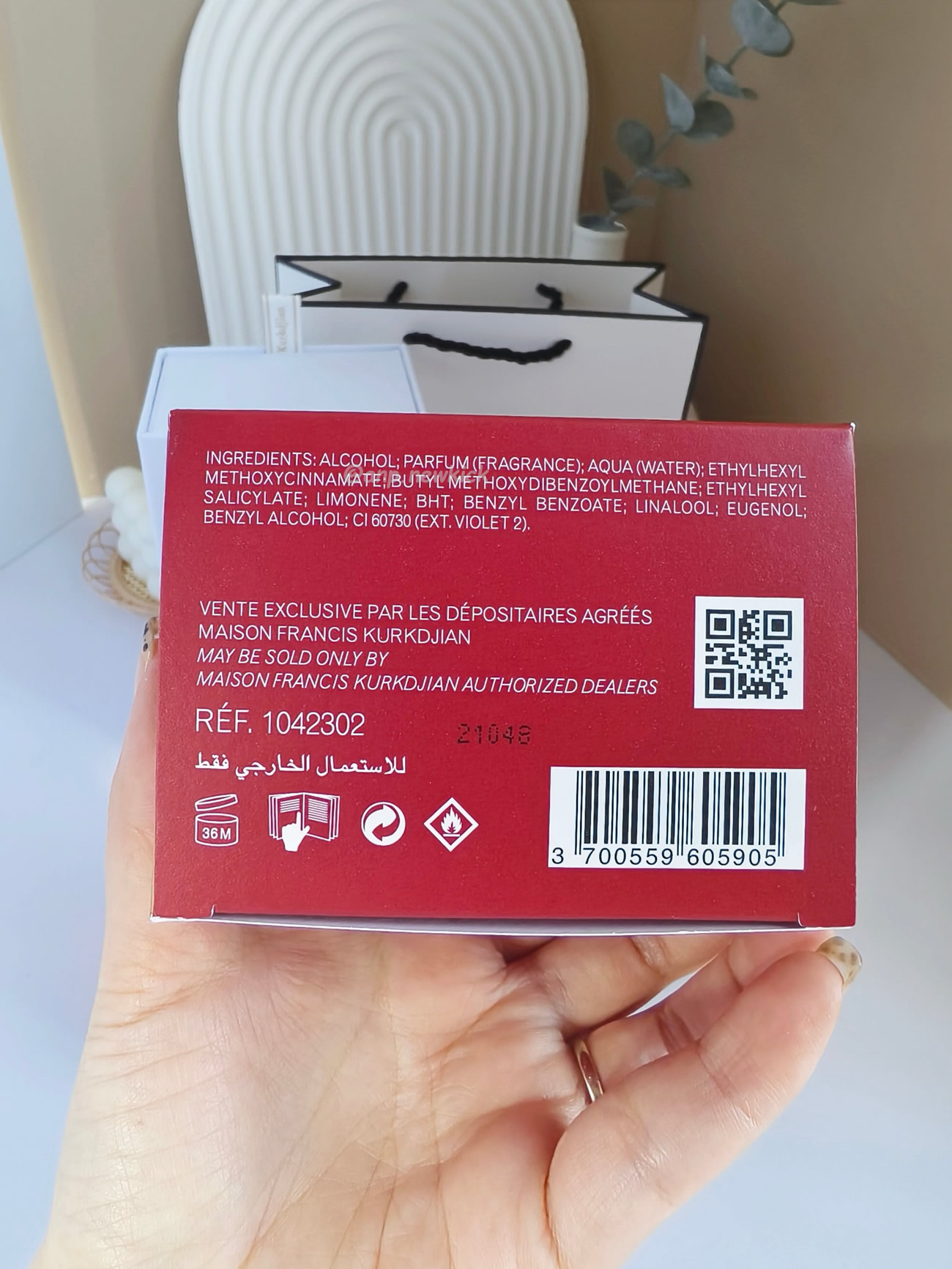 Maison Francis Kurkdjian Baccarat Rouge 540 Extrait De Parfum – La Fée Beauty (5) - www.newkick.vip